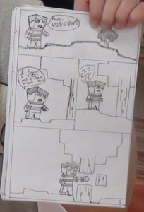 This comic was created by a 13 yr old ; it was their first 24HCD!!! Completed in apprx. 7hours 